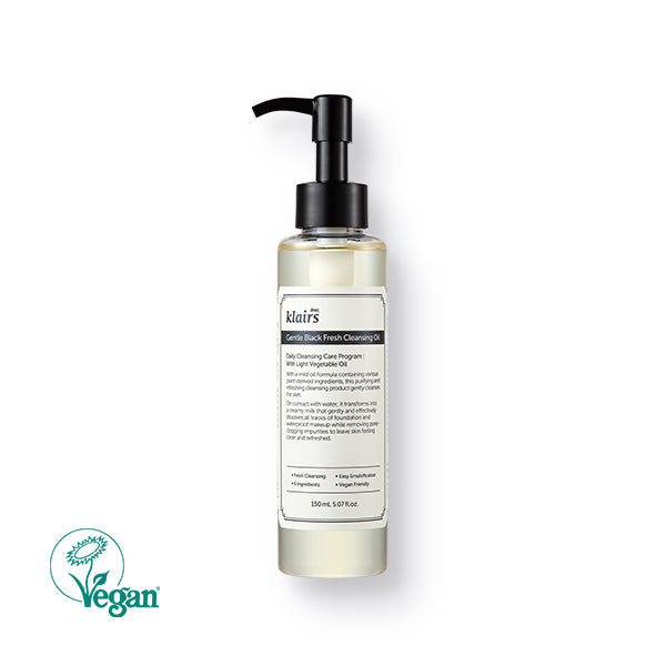 #Gentle Black Fresh Cleansing Oil