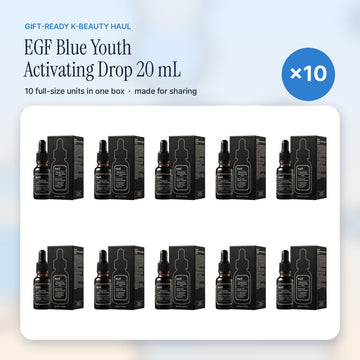 Gift-Ready Haul · EGF Blue Youth Activating Drop 20 mL × 10