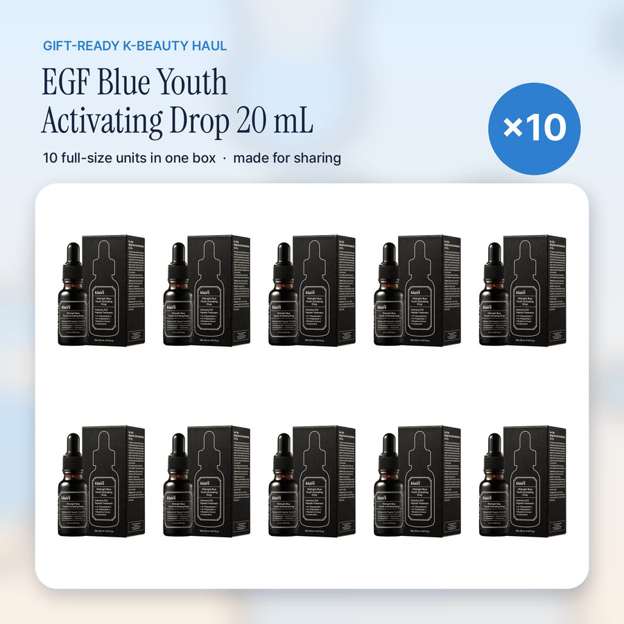 Gift-Ready Haul · EGF Blue Youth Activating Drop 20 mL × 10
