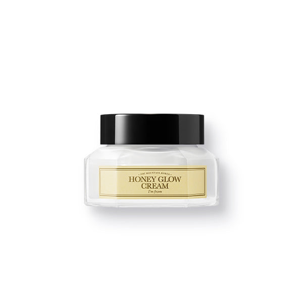 Honey Glow Cream texture close-up showing formula texture