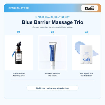 Blue Barrier Massage Trio