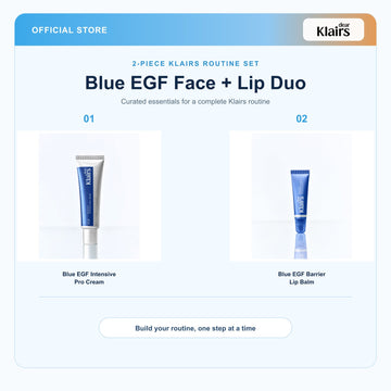 Blue EGF Face + Lip Duo