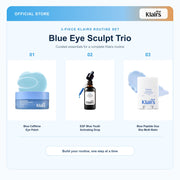 Klairs bundle feature image | titled white product areas | 2026-09-14 | blue-eye-sculpt-trio