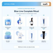 Klairs bundle feature image | titled white product areas | 2026-09-14 | blue-line-complete-ritual