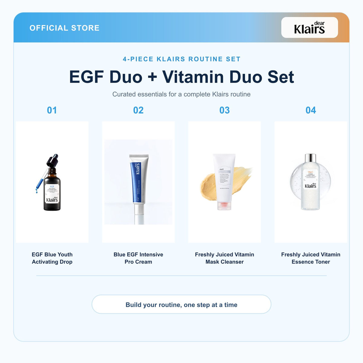 Klairs bundle feature image | titled white product areas | 2026-09-12 | egf-duo-vitamin-duo-set