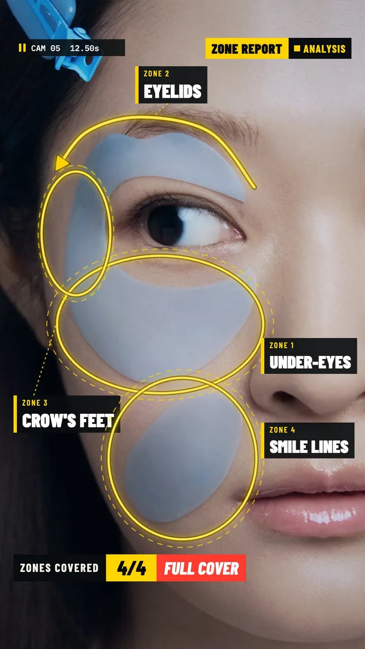 Blue Caffeine Full Cover Eye Patch