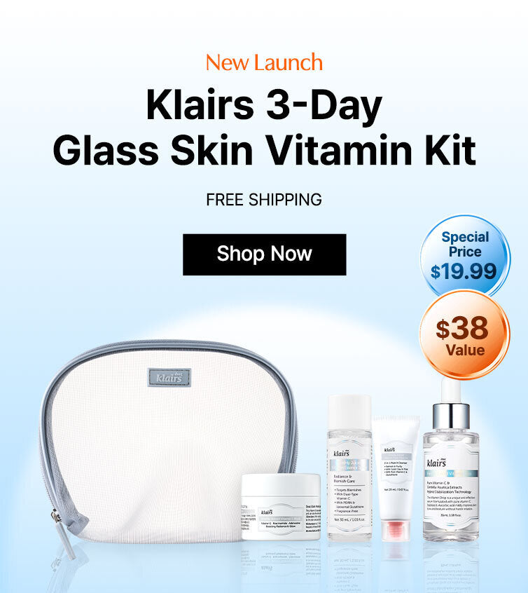 Klairs 3-Day Glass Skin Vitamin Kit