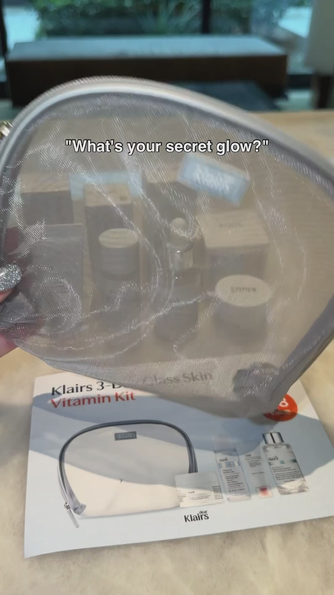 Video laden: Klairs 3-Tage Glas-Haut Vitamin-Set