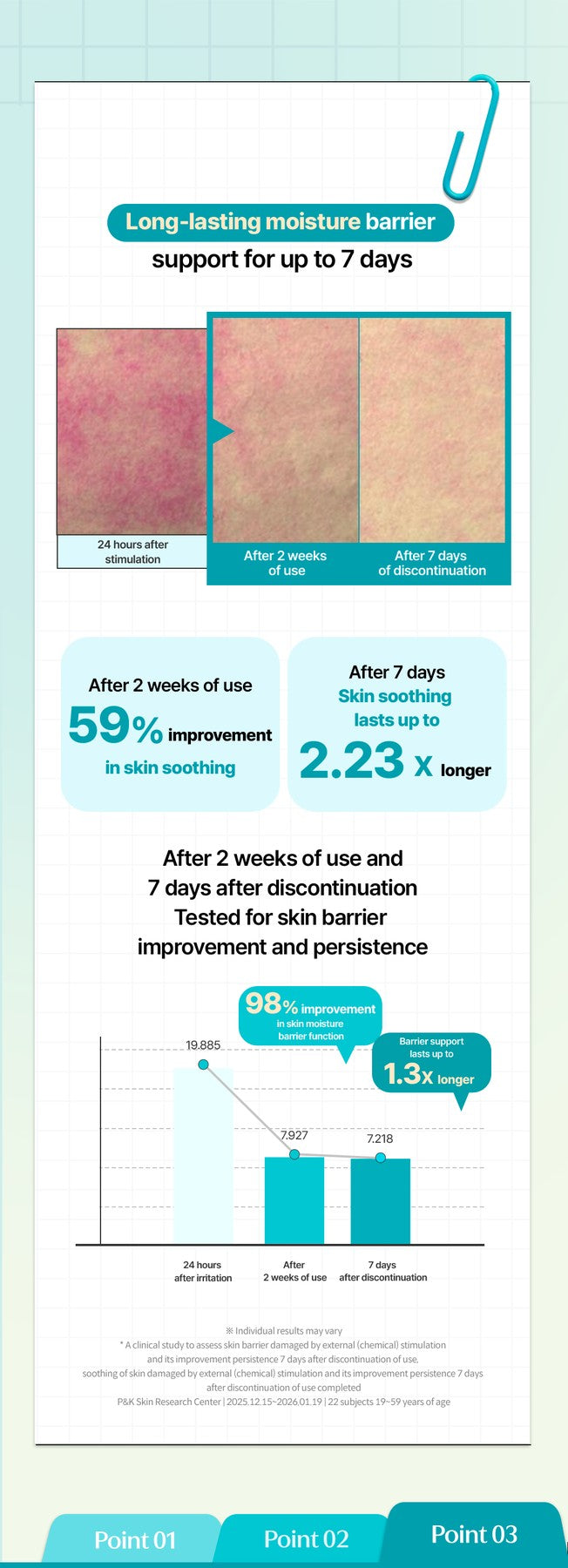 Rich Moist Barrier Capsule Cream post-use moisture barrier test thumbnail
