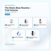 The Klairs Blue Routine - Trial Volume routine bundle with included Dear Klairs products