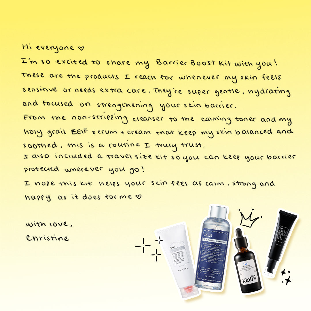 Christine's Barrier Boost Kit