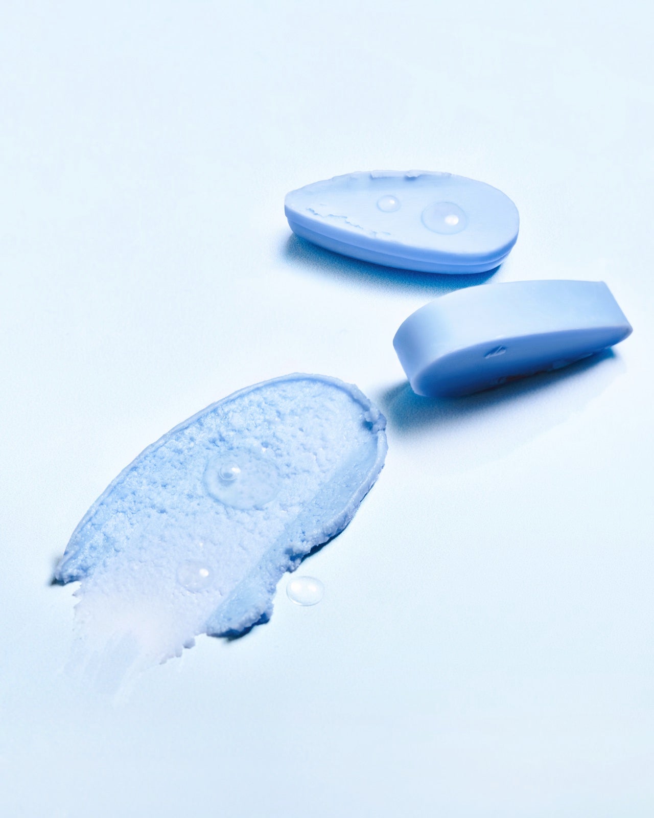 The balm texture of the Blue Peptide Gua Sha Multi Balm